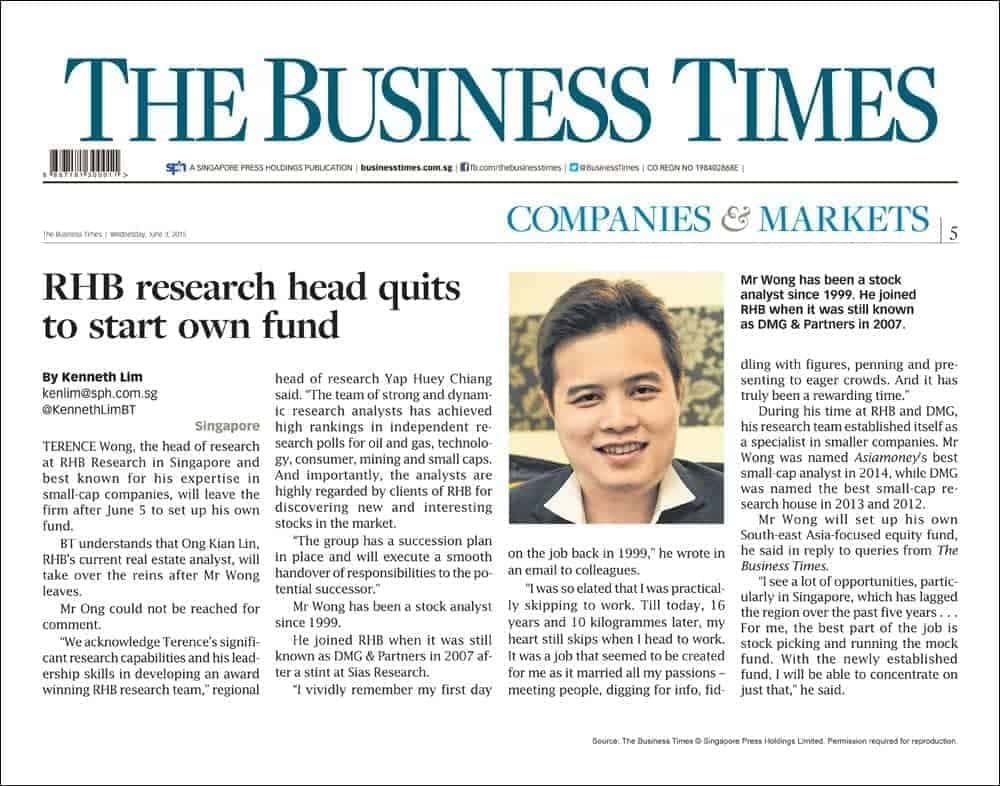 Strait Times About us 1