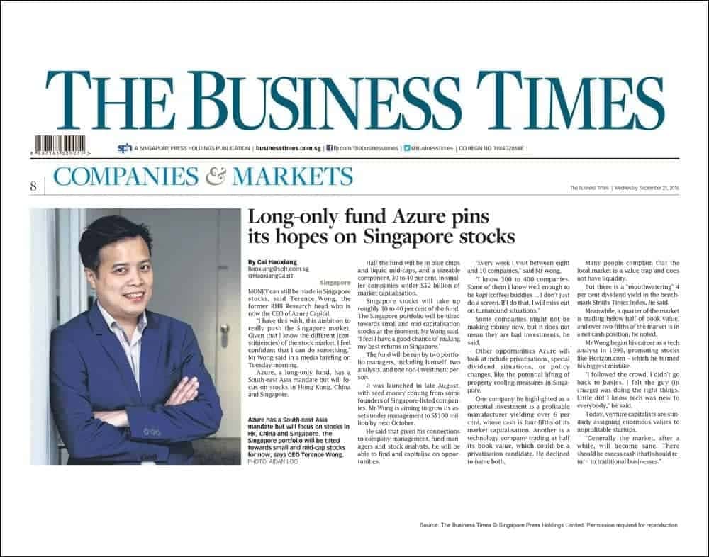Strait Times About us 2