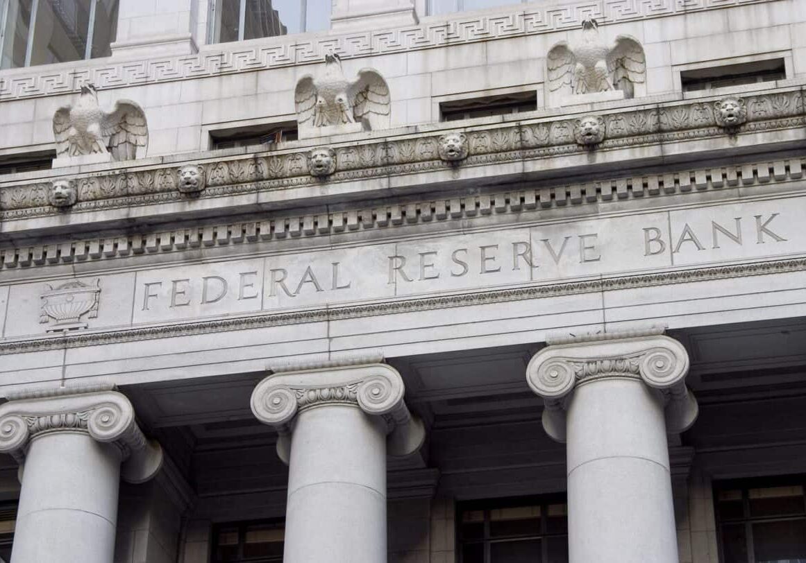 federal reserve facade 1 The facade of the Federal Reserve Bank.